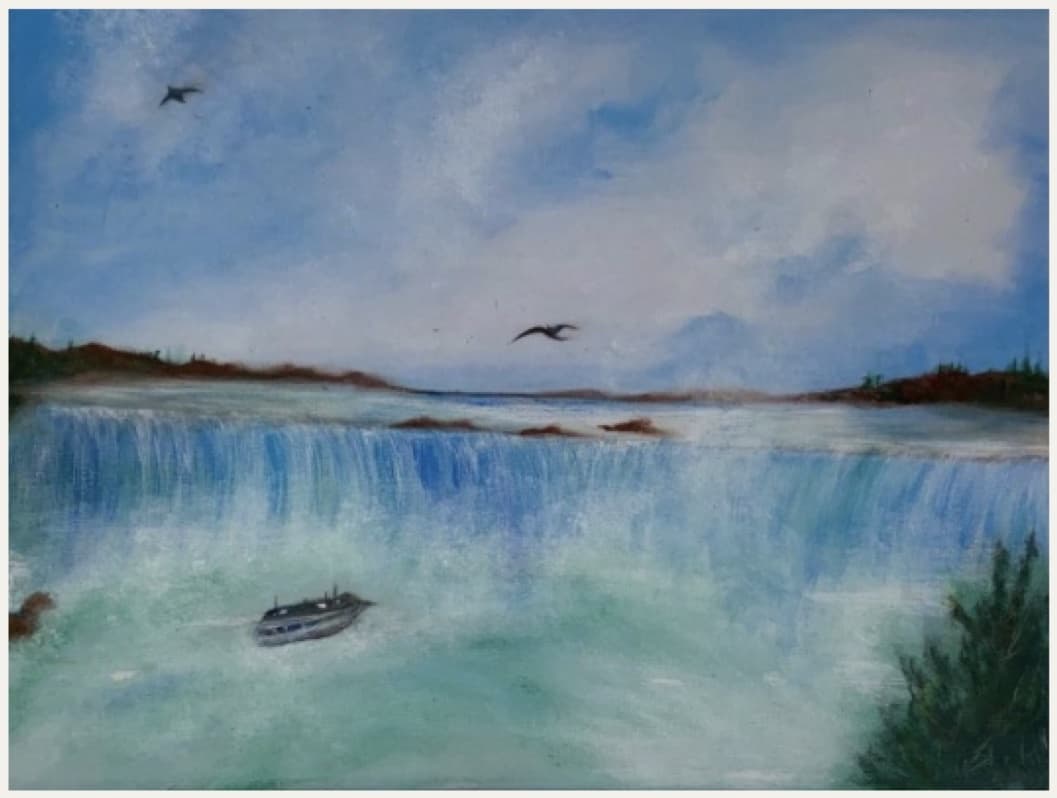 Falls and Birds