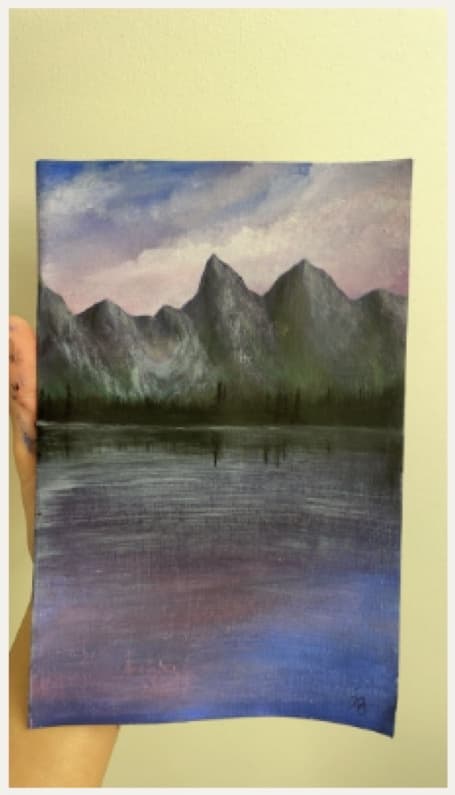 Mountain Reflection I
