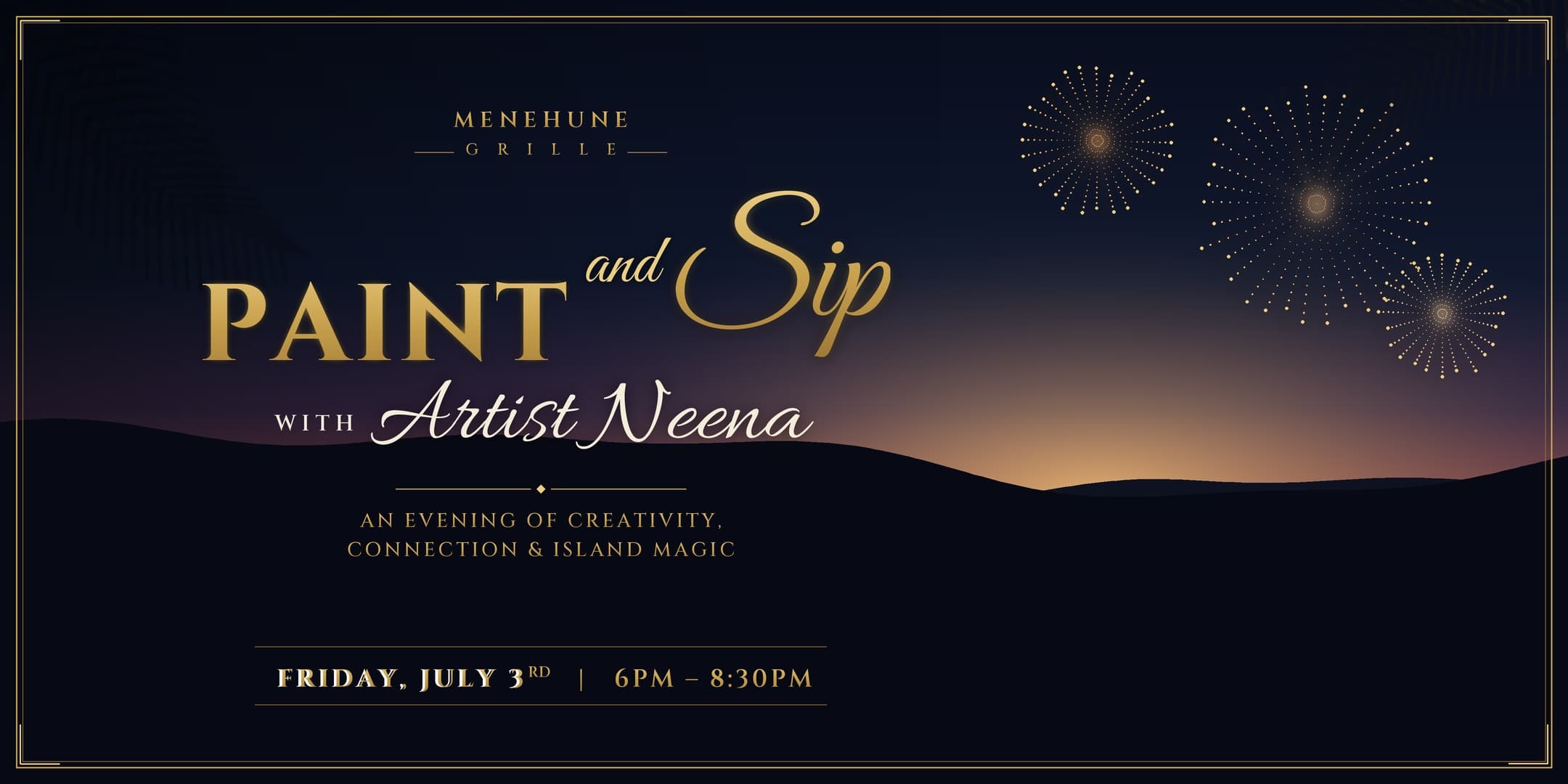Paint and Sip with Artist Neena